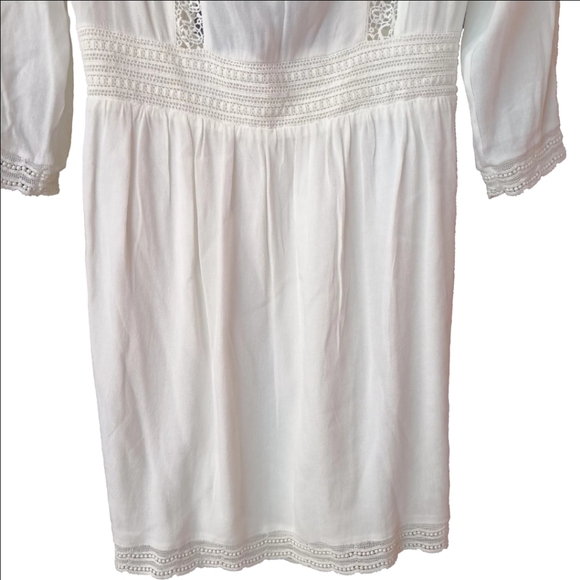 NWOT Heartloom Revolve White Soma Dress Peasant Cottagecore Prairie Romantic - Picture 5 of 13